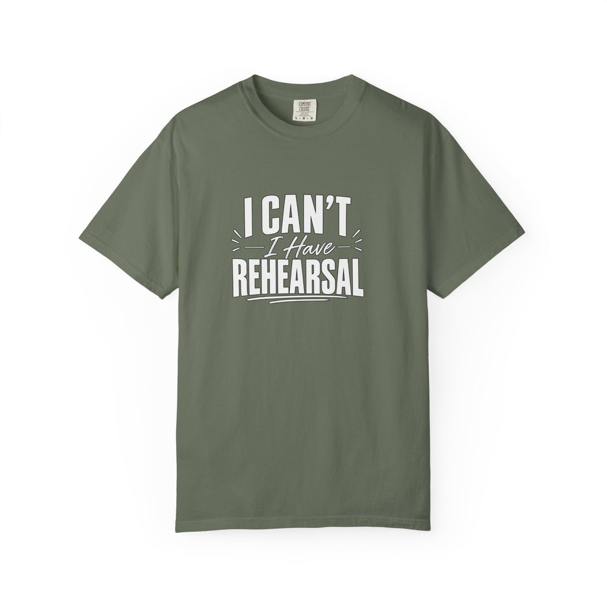 I Can't I Have Rehearsal Shirt, Funny Theater T-Shirt, Actor Gift, Drama Club Shirt, Musical Theater Gift