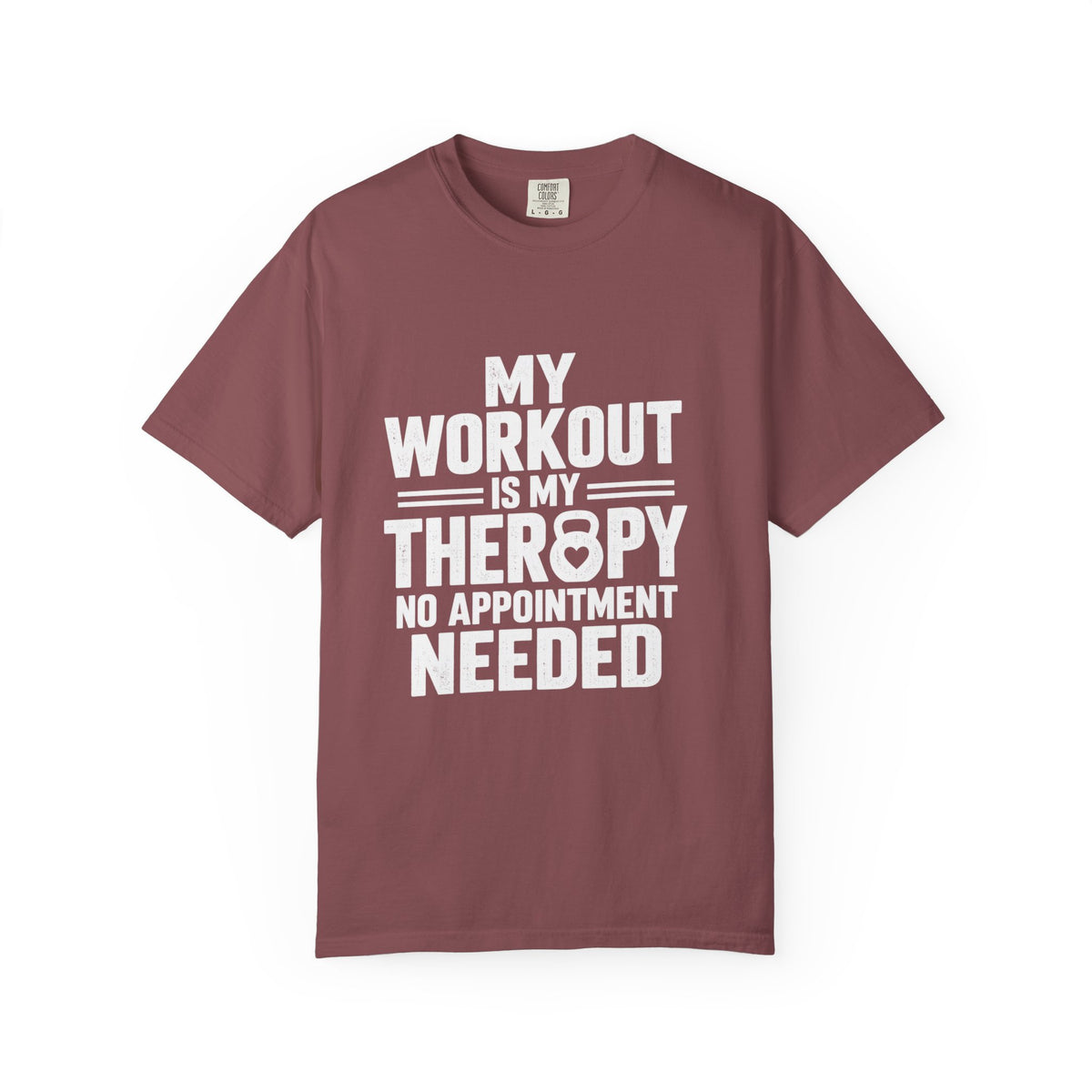 My Workout Is My Therapy Shirt, Funny Gym T-Shirt, Workout Humor Tee, Fitness Motivation Shirt