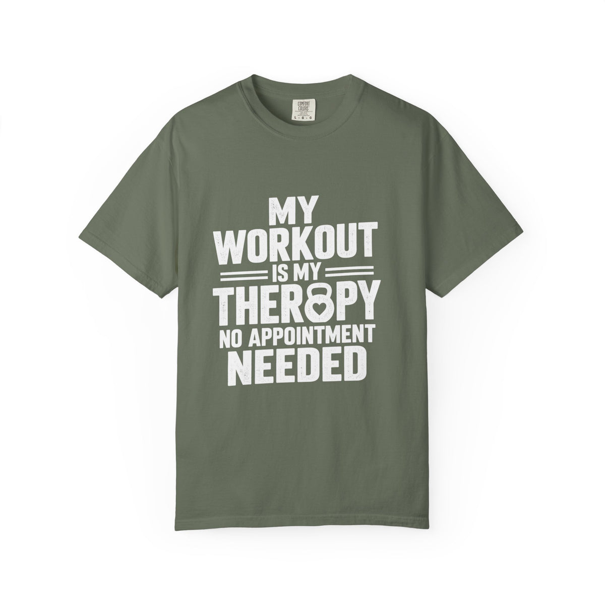 My Workout Is My Therapy Shirt, Funny Gym T-Shirt, Workout Humor Tee, Fitness Motivation Shirt