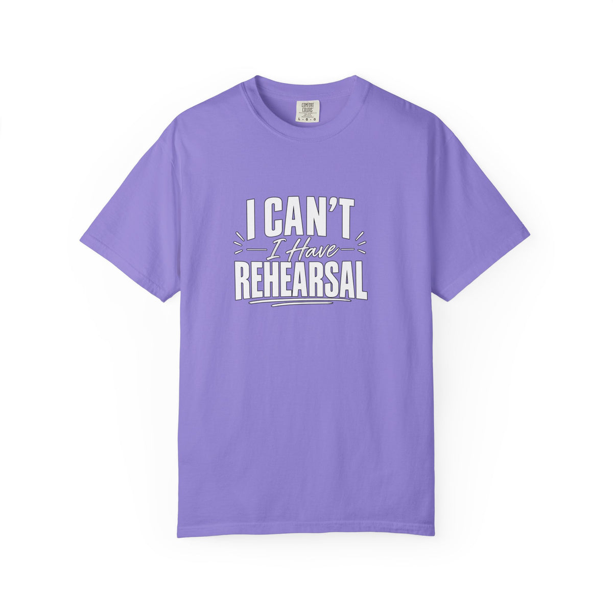 I Can't I Have Rehearsal Shirt, Funny Theater T-Shirt, Actor Gift, Drama Club Shirt, Musical Theater Gift