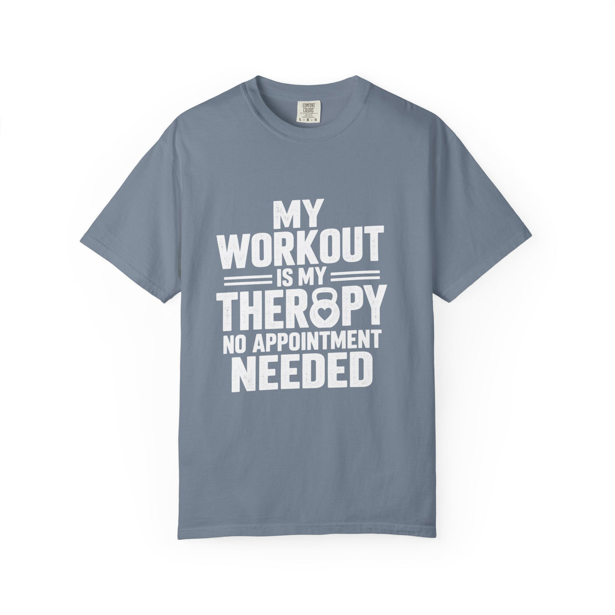 My Workout Is My Therapy Shirt, Funny Gym T-Shirt, Workout Humor Tee, Fitness Motivation Shirt