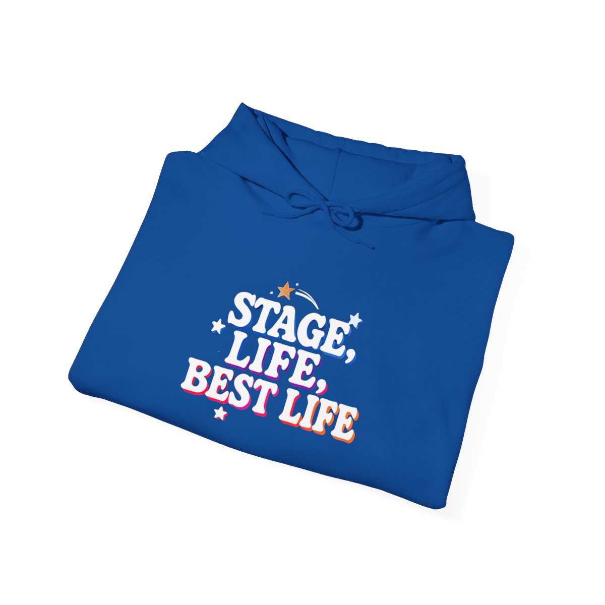 Stage Life Best Life Unisex Hoodie, Theater Lover Gift, Performer Apparel, Drama Club, Musical Theater Gift
