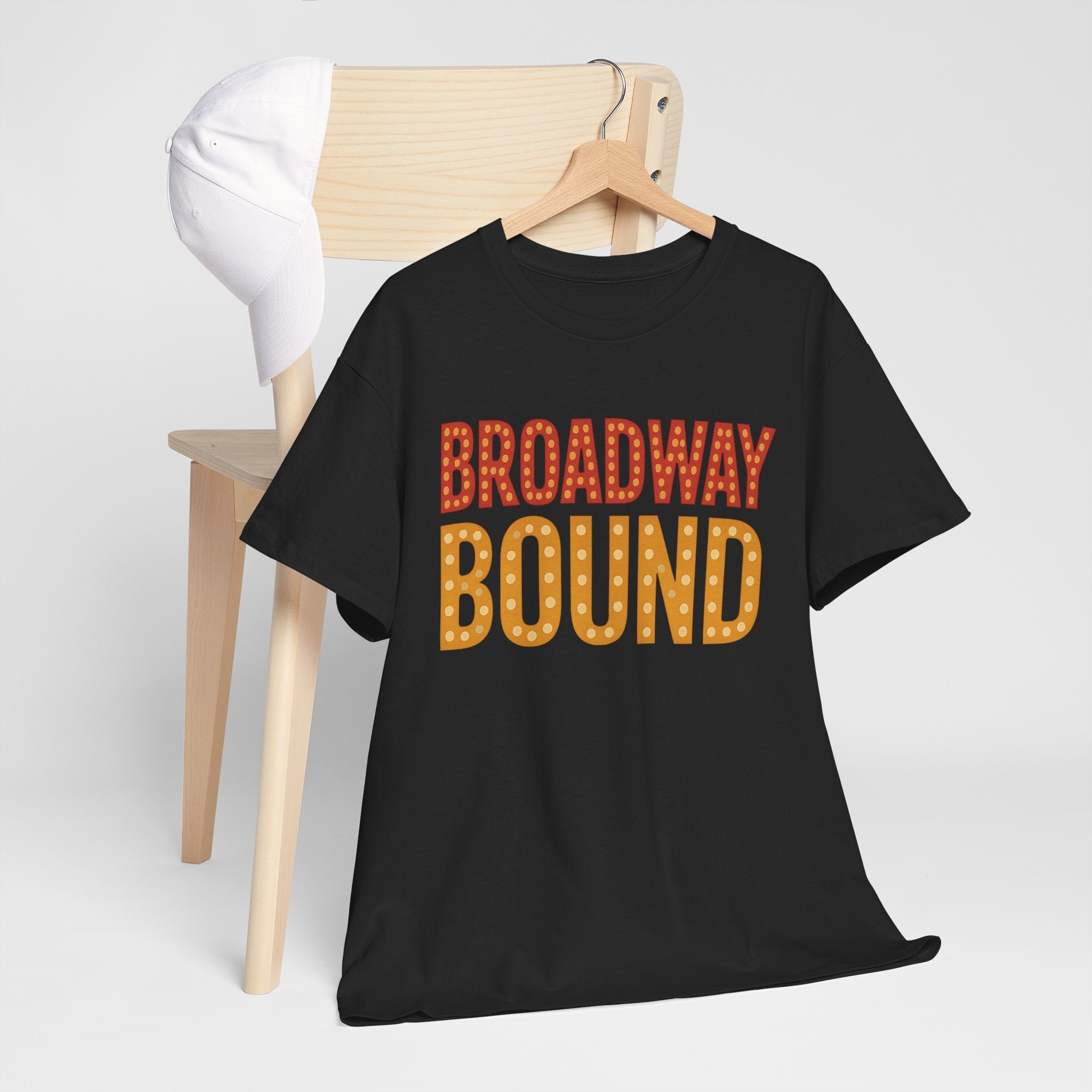 Broadway Bound T-Shirt – Musical Theatre Shirt, Opening Night Gift, Theatre Kid Gift, Actor Rehearsal Shirt, Broadway Lover Top