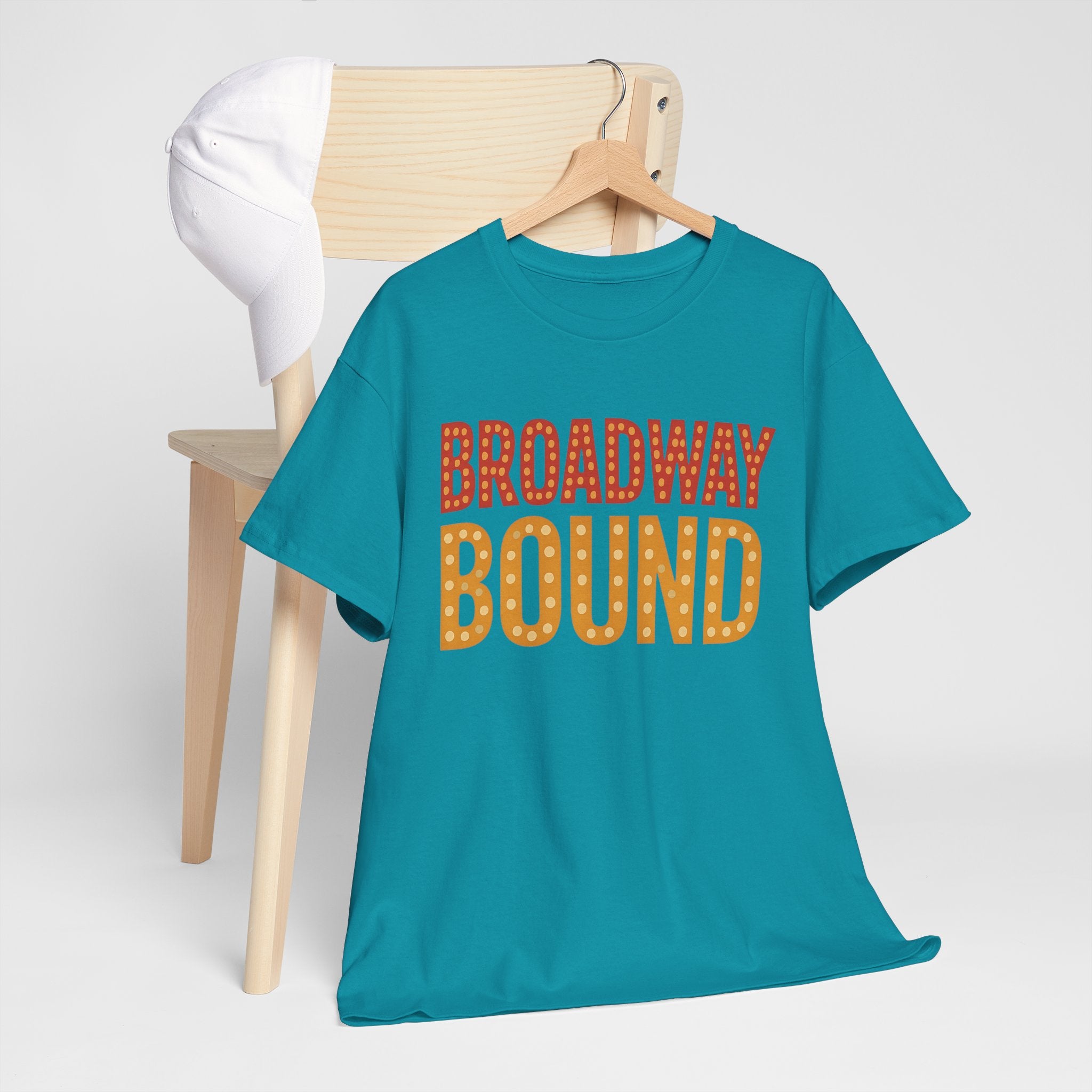 Broadway Bound T-Shirt – Musical Theatre Shirt, Opening Night Gift, Theatre Kid Gift, Actor Rehearsal Shirt, Broadway Lover Top