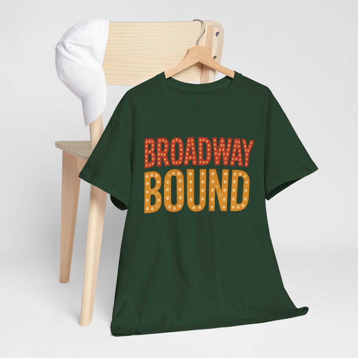Broadway Bound T-Shirt – Musical Theatre Shirt, Opening Night Gift, Theatre Kid Gift, Actor Rehearsal Shirt, Broadway Lover Top