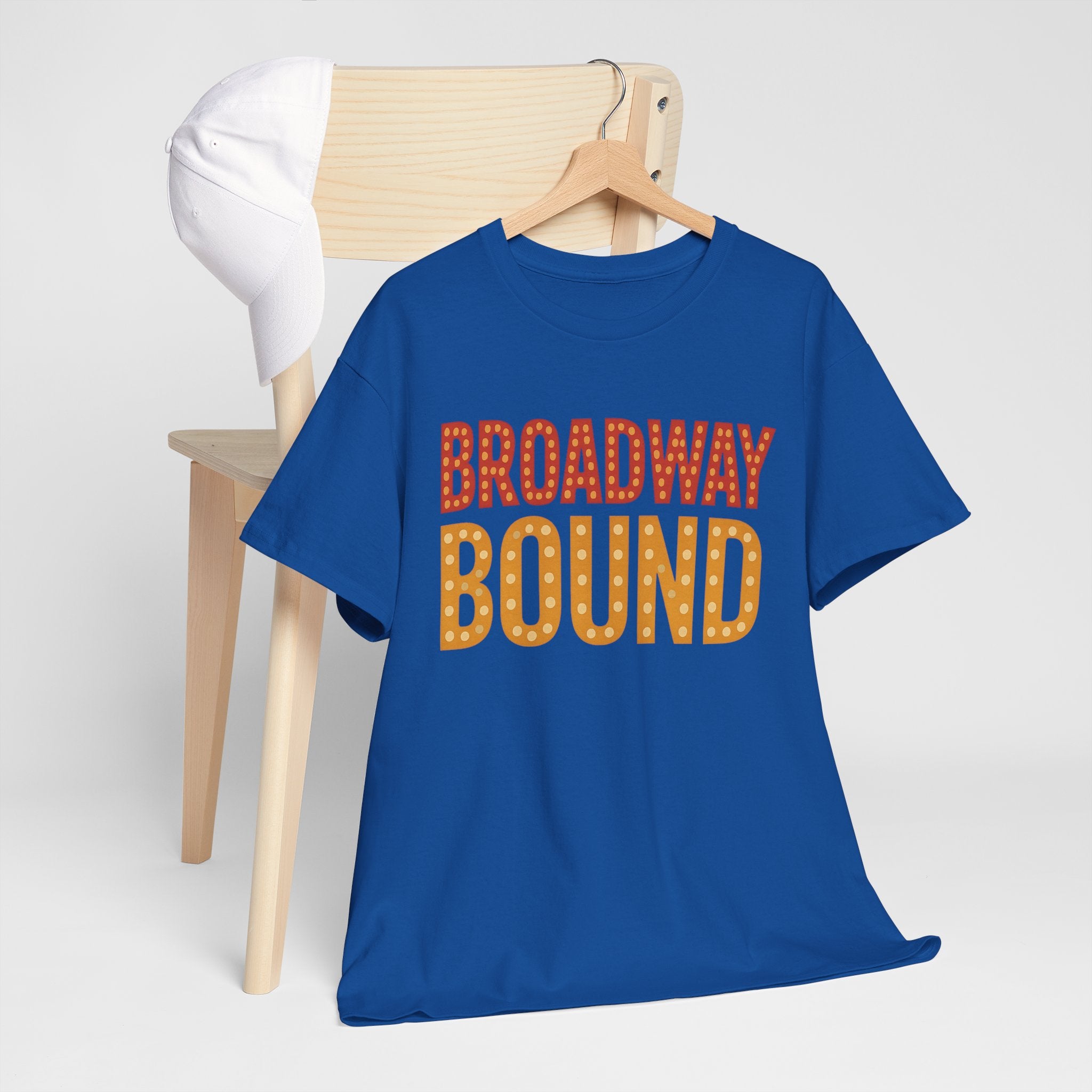 Broadway Bound T-Shirt – Musical Theatre Shirt, Opening Night Gift, Theatre Kid Gift, Actor Rehearsal Shirt, Broadway Lover Top